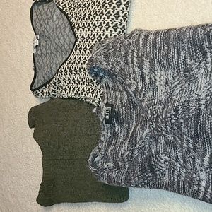 3 sweater bundle